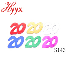 HYYX Best Sale Surprise Toy confeti de alta calidad número 20 forma
